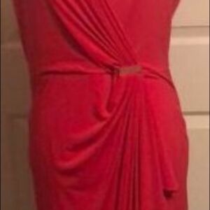Michael Kors red wrap around dress. size 1x never worn